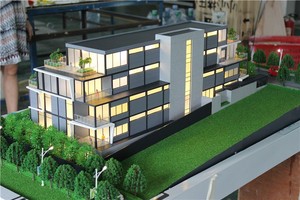 scale models 1:50 with lighting system , <strong>architecture</strong> design model
