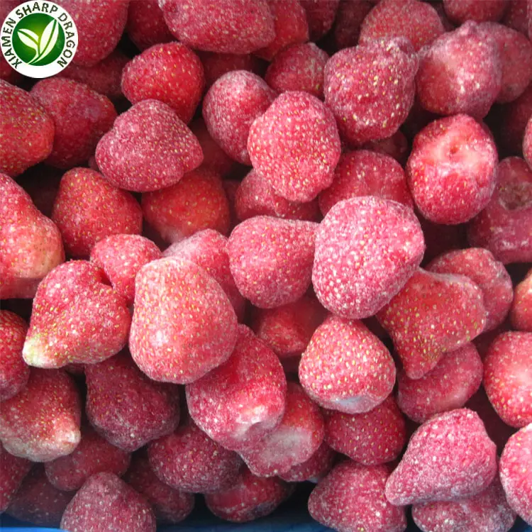 Iqf — fruits fraises glaces pour emballage, produit importé, prix usine