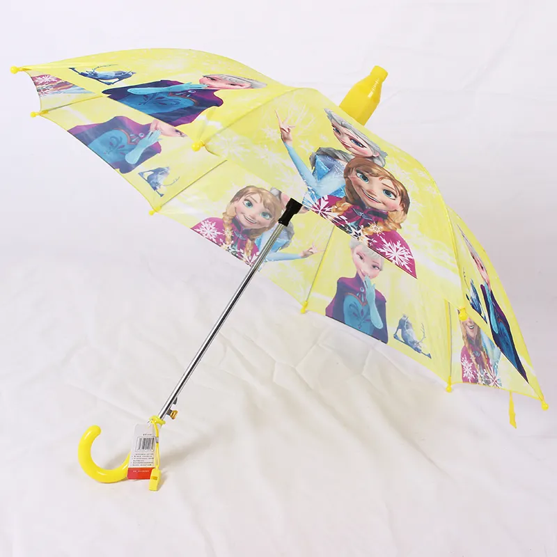 Guarda-chuva infantil ao ar livre, personagens desenhos animados para uso promocional