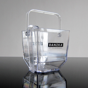 13 * 14.8cm <span class=keywords><strong>1.5L</strong></span>廉价定制标志方形塑料瓶啤酒葡萄酒冰柜桶 (HY7037)