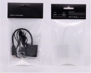Adaptador HDMI a VGA con extractor de audio de 3,5mm y cable de conversión de fuente de alimentación USB PC HDMI macho a VGA hembra convertidor de vídeo - Product Image 6