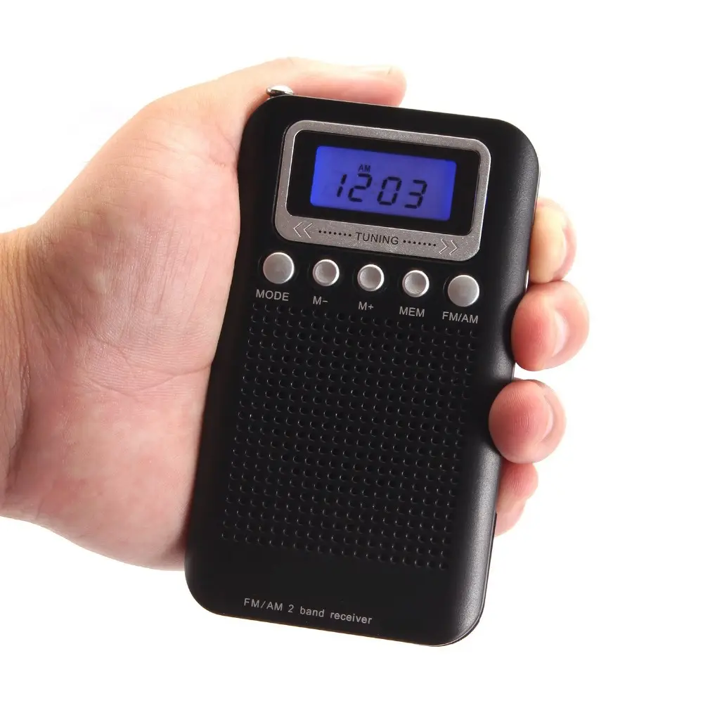 Mini Pas Cher balayage automatique fm récepteur numérique de poche radio