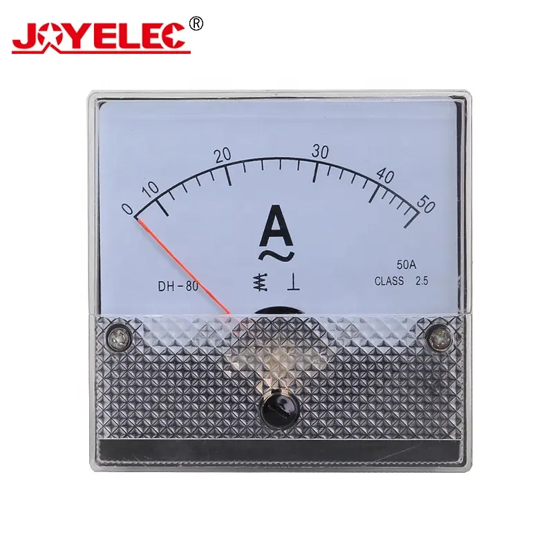 DH-80 DH-680 kare Analog akım Panel metre ampermetre AC sınıfı 2.5 AMP 80*80