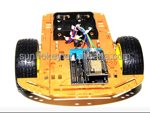 ESP8266 WiFi wireless intelligente di controllo remoto auto NodeMCU Lua 2WD ESP smart car Kit di Robot - Product Image 2
