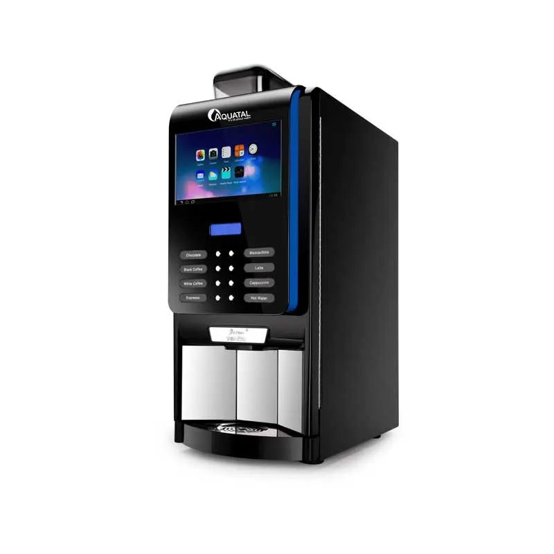 Máquina de café de venda de café, máquina de café totalmente automática, cafeteira espresso