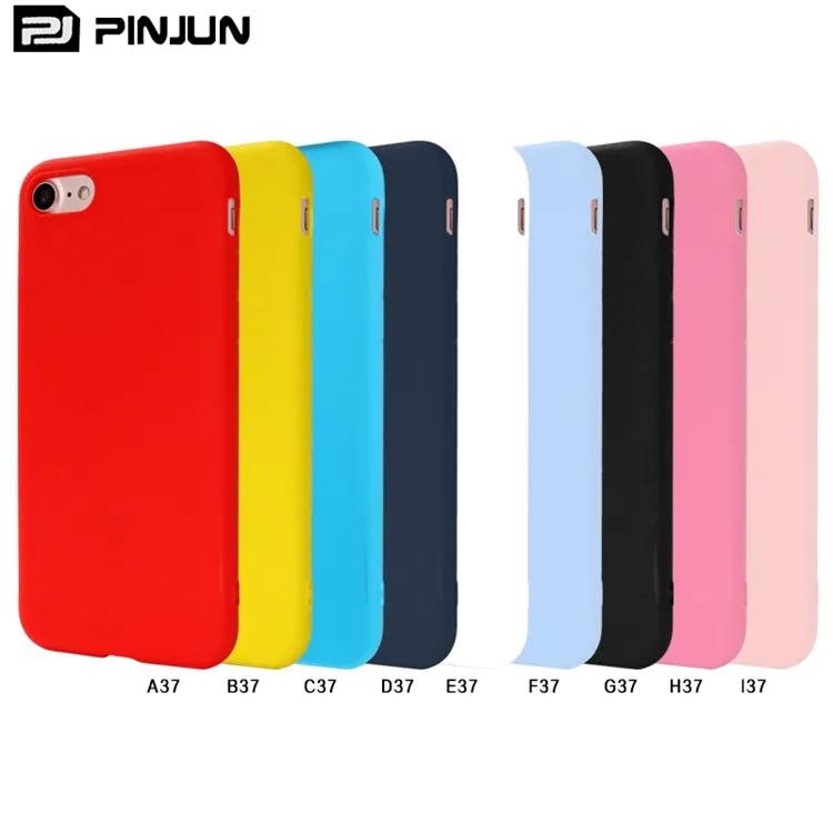 צבעוני ultra thin מט החלבית רך עור מקרה עבור iphone 7, עבור iphone 7 כדי 11 12 13 14 פרו מקסימום מקרה tpu נייד
