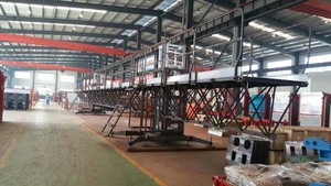 Escalada de máscara de construção, solda, plataforma de trabalho, dobragem elétrica para construção de alta nascimento, venda imperdível