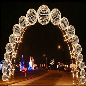 Büyük LED 3D Arch Motif Işık Açık sokak dekorasyonu - Product Image 1