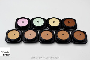 Menow C16001 9-Color krem yüz kapatıcı su geçirmez yağ kontrol vakıf erkekler için özel etiket OEM ODM Femme kozmetik - Product Image 5