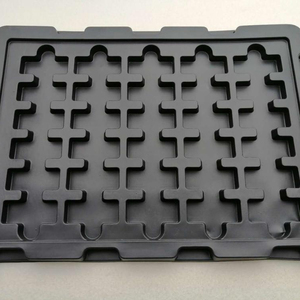 黑色 ESD 导电吸塑塑料定制托盘 - Product Image 3