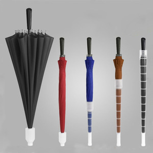 <strong>Rain</strong> with Plastic <strong>Cover</strong> Straight No Anti Drip case Umbrella - Product Image 1
