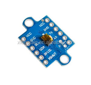 GY-53 VL53L0X lazer ToF uçuş süresi mesafe sensörü modülü seri PWM çıkışı - Product Image 3