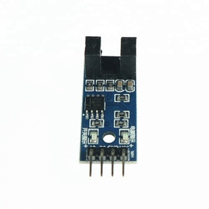 Tipo di Slot IR Scanalatura Accoppiatore Accoppiatore Ottico Modulo Sensore di Velocità LM393 Per Arduino Sensore di 3.3V-5V Collegare Relè modulo Buzzer
