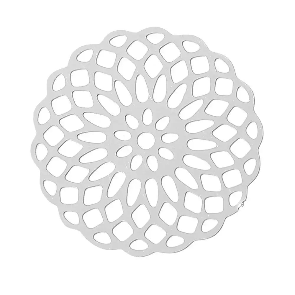 Pingente para mulheres, mandala corte a laser flor encantos pingente para as mulheres acessórios, conector de joias em aço inoxidável, encantos boêmios