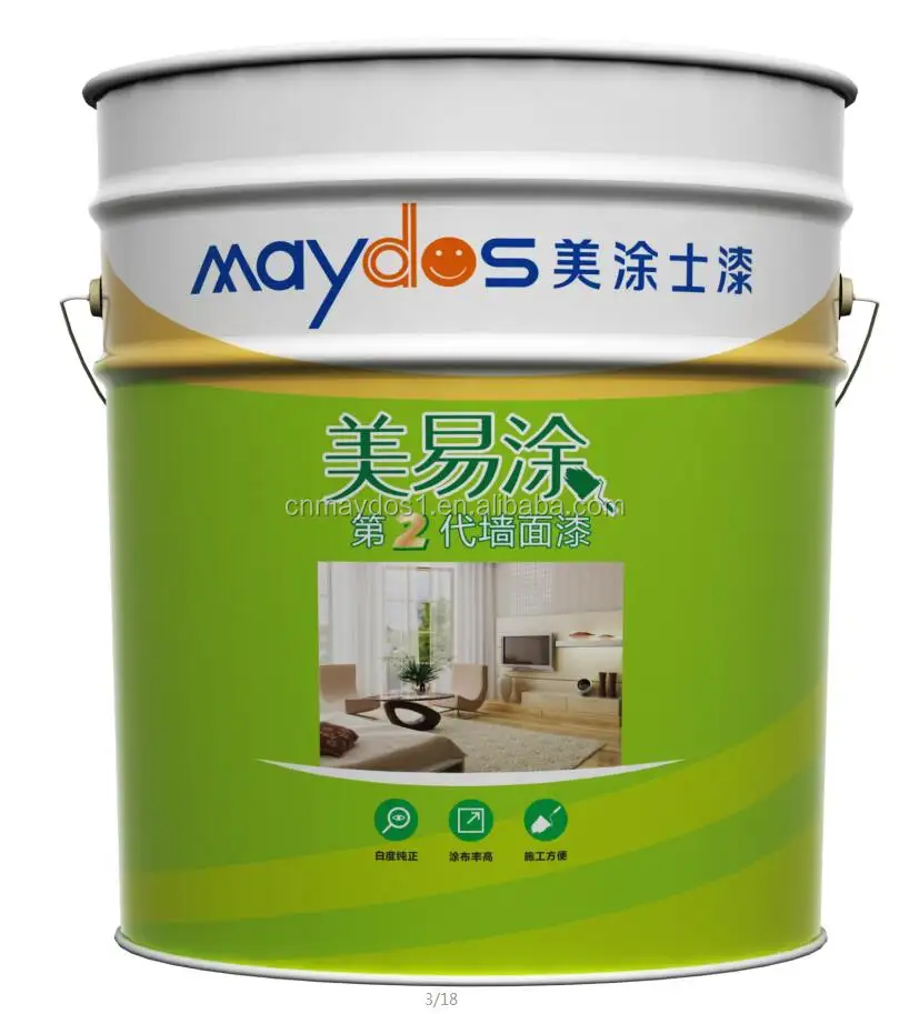 China Günstige Preis Interieur Acryl Emulsion Wandfarbe