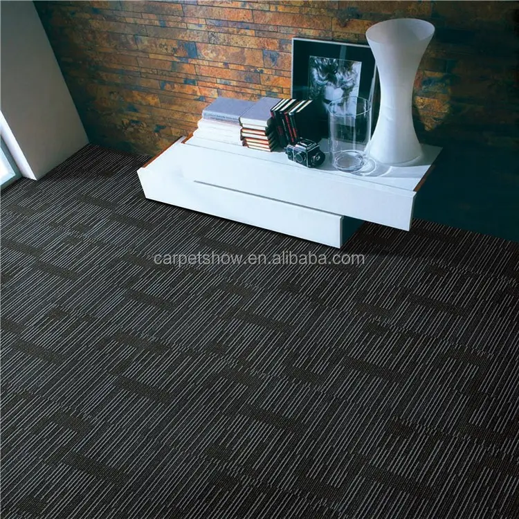 Factory price hot sale 50x50 polypropylene carpet tile with PVC backing