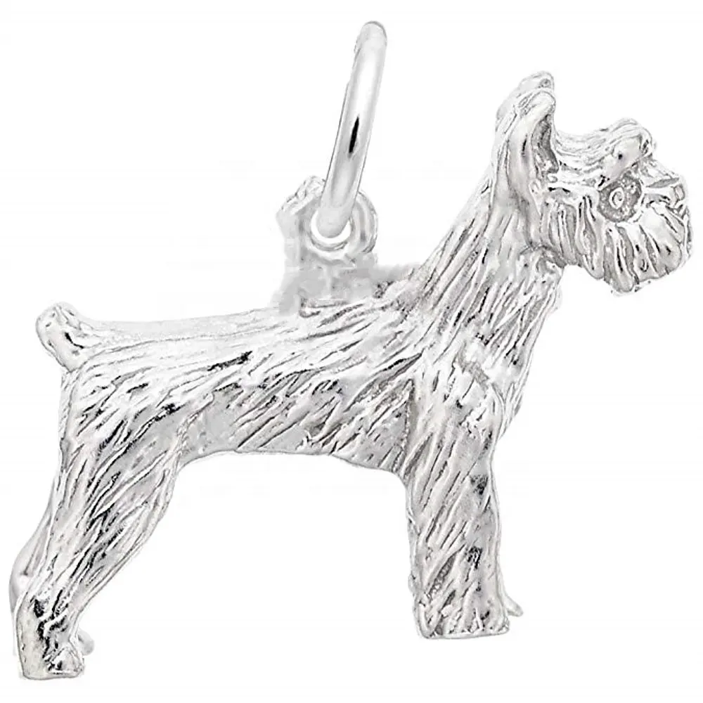 Pendentif en alliage métallique de grande qualité, Design 3D, charmant chien de compagnie, pendentif Animal pour la fabrication de bijoux