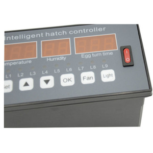Incubadora de huevos completamente automática con microordenador, controlador de temperatura y humedad - Product Image 3