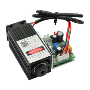大功率半导体激光器5.5W 5500mW聚焦蓝光激光器模块450nm带TTL驱动激光切割机雕刻数控 - Product Image 1