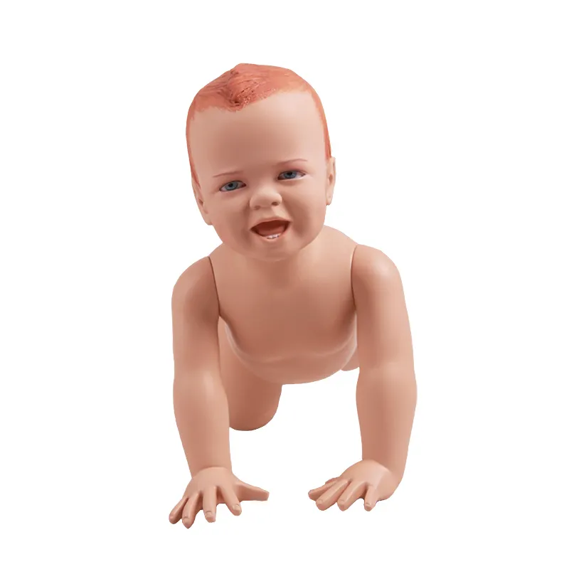 Infant toddler baby mannequin crawling manikin child baby model full body for sale