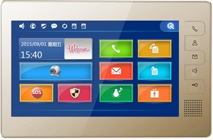 GVS 2025 Factory 10 Inch Touch Monitor Screen IP&amp; Wifi <strong>Intercom</strong> <strong>System</strong> for Multi Apartments with Doorbell Camera Video Doorbell - Product Image 4