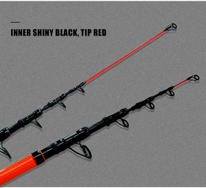 4.2米100-200克5秒石墨伸缩冲浪钓鱼竿 - Product Image 3