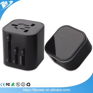 TPF Adaptador De Viagem <span class=keywords><strong>com</strong></span> 2 Portas <span class=keywords><strong>USB</strong></span> All in One Adaptador Universal Plug Carregador de Mais de 150 Países