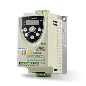 Multi-Sección velocidad de ajuste variador de frecuencia de CA/VFD/VSD 60Hz 50Hz 0.75kw 220 V entrada monofásica y 3 salida