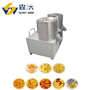 Jinan Twin vít đùn 200 sản lượng kg/giờ Snack thực phẩm chiên cheetos/kurkure/niknak dây chuyền sản xuất/Fryer máy - Product Image 5