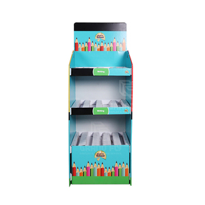 Cartone Promozione Display Mensola di Esposizione Del Basamento Cremagliera di Carta POP Cartone Shipper Display - Product Image 3
