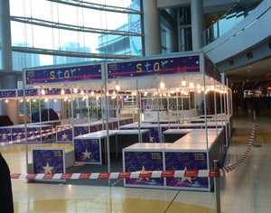 Estructura de stand del sistema R8/Octonorm, Exhibition Shell Schene Booth 3X3 para Feria y evento, proveedor de estructura de stand justo - Product Image 4
