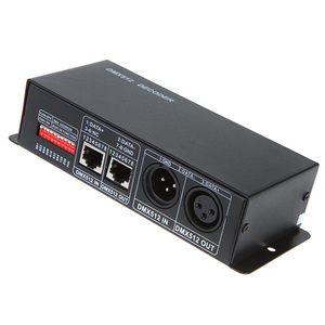 Controlador LED RGB 12A DMX 512 para tira de luz LED RGB 4A * 3CH Decodificador DMX, 1 unidad - Product Image 4