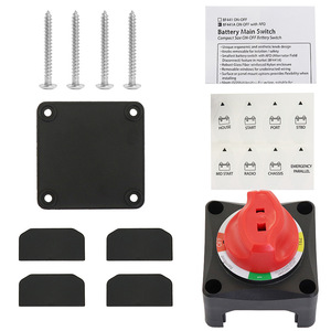 KETO Boat Marine <strong>200A</strong> 48V <strong>DC</strong> 1-2-Both-Off Knob Selector Dual Battery <strong>Isolator</strong> <strong>Switch</strong> with AFD