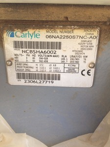 Carrier <strong>Carlyle</strong> Screw Compressor 06NA2250S7NC-A00 - Product Image 2
