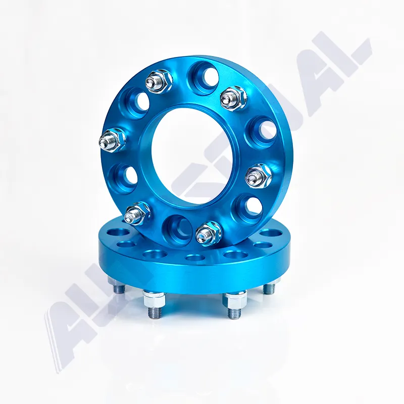 Hub centrado en el forjado rueda de aluminio adaptador 6X139.7 27MM CB93.1 anodizado duro 4X4 espaciador de rueda para Ranger