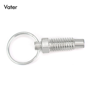 Vater hand <strong>retractable</strong> <strong>spring</strong> <strong>loaded</strong> pull ring plunger <strong>pins</strong> ball detent <strong>pins</strong> b-5 cn;zhe