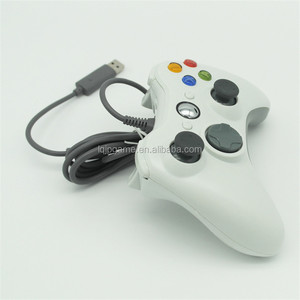 LQJP para XBOX 360 CONTROLADOR COM FIO PARA XBOX 360/PC/WINDOWS BRAND NEW USB WIRED CONTROLLER