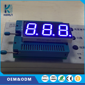 Anodo comune bianco 0.36 pollici 10 pin 3 cifre 7 segmenti led orologio display digitale per uso interno - Product Image 6