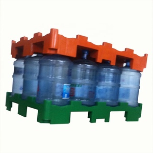 Yük 12 Kova Ağır Istifleme Su Taşıma Plastik Şişe Palet