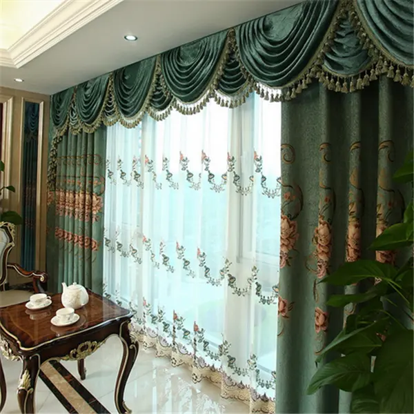 Cortinas de cortina turca para decoração de casa, feitas na china