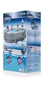 ברכת 56617 מעל מסגרת אובלית קרקע בריכת שחיה סט 3.00 מטר x 2.00 m x 84 ס "מ - Product Image 6