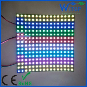 8*8 16*16 8*32 точечная матрица, светодиодный панельный модуль SMD 5050 RGB, полноцветный дисплей, гибкий светодиодный пиксельный экран - Product Image 6