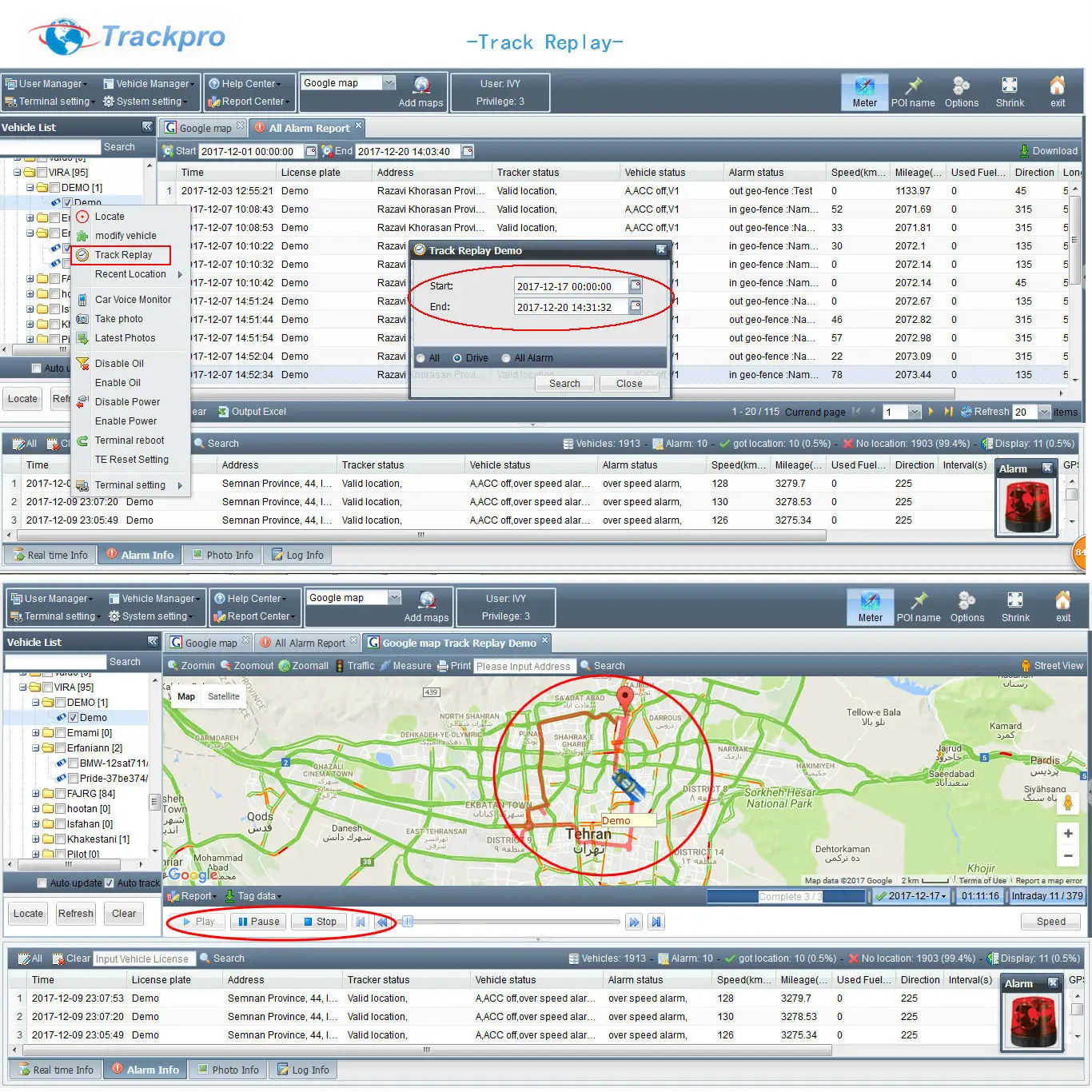 Automatico dei dati software auto ts20/storia rapporto/in tempo reale il monitoraggio