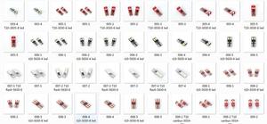 Can Bus Canbus หลอดไฟ Led ขนาดเล็ก,บัสสำหรับรถยนต์ T10 W5w S25 1156 1157 3156 3157 7440 7443สีขาวสีเหลืองสีฟ้า - Product Image 6
