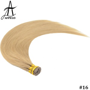 AFPELO Ucuz 50g/100 s Ipeksi düz Mini Ben İpucu insan saçı postiş Ön Gümrük Sopa Remy Ben İpucu Için beyaz Kadınlar - Product Image 3