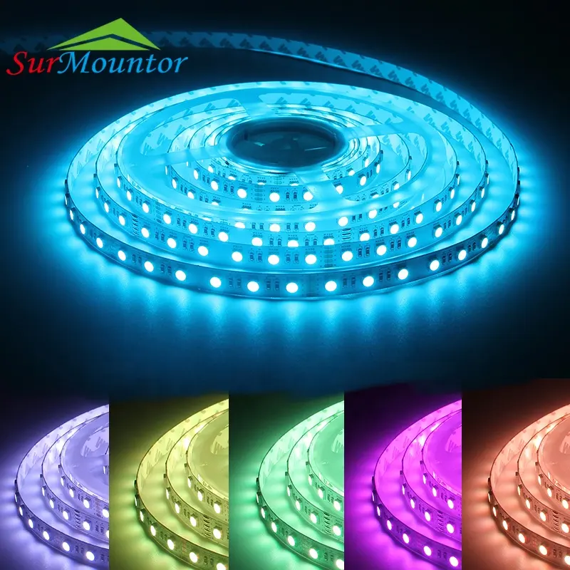 5M 24V IP20 IP54 IP65 IP67 IP68 5050 RGBW LED Strip 4 Trong 1 LED 5050