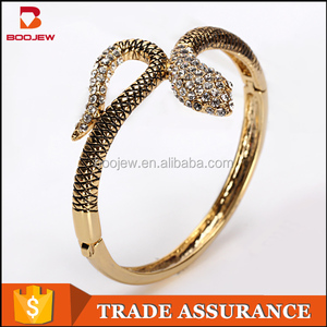 India Alloy New Model Charm Women Jewelry <strong>Sex</strong> Snake Bangle With Gold Plating