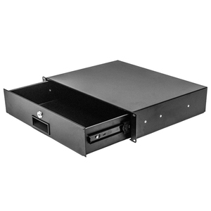 Hochwertige CHENLONG CL-102 1U 19" Tiefe Abschließbare Rack-Schublade, Fertigung aus Eloxiertem Blech, Abschließbares Gehäuse für DJ-Equipment - Product Image 4