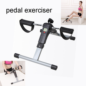 Facilmente pieghevole con display LCD mini cyclette a pedale - Product Image 2
