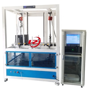 Machine d'essai de durabilité de frottement de roulettes de plancher de commande par ordinateur/équipement d'essai universel de roue/machine d'essai de roulette - Product Image 1